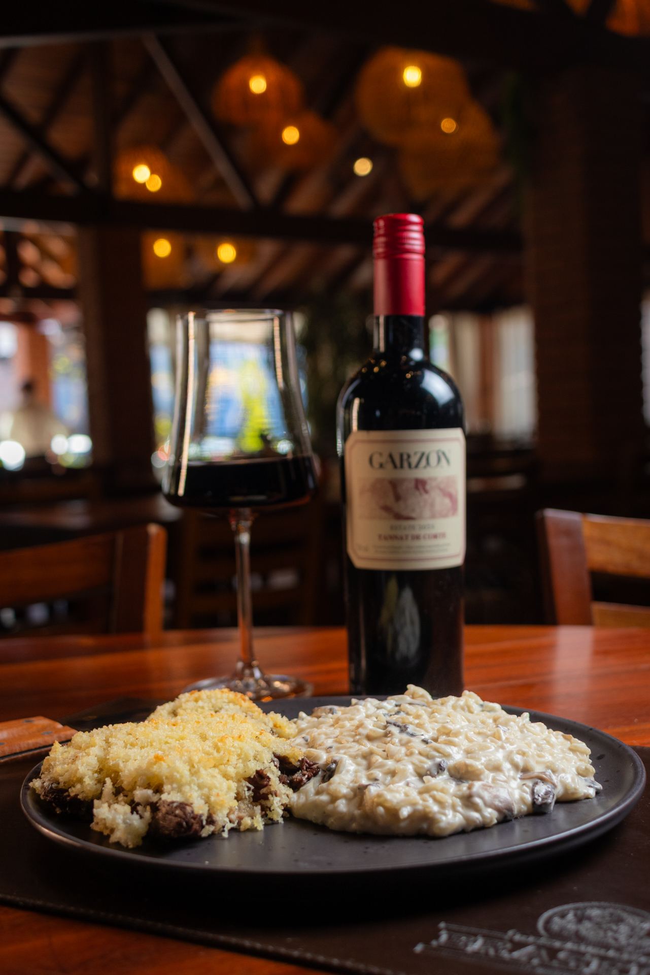 Prato especial servido no Braseiro Gaúcho